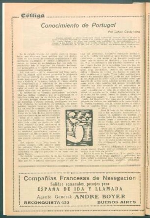 Conocimiento de Portugal