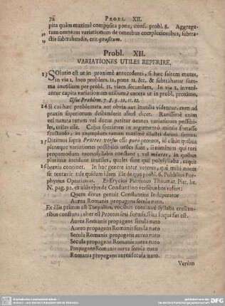 Probl. VARIATIONES UTILES REPERIRE.