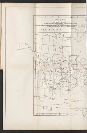 Übersichts-Skizze zu der Yang-tzi-kiang als Weg zwischen dem westlichen und östlichen China.Tafel 3