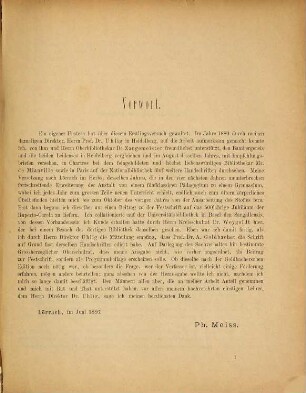 Apuleius'  : Herausgegeben von Prof. Ph. Meiss