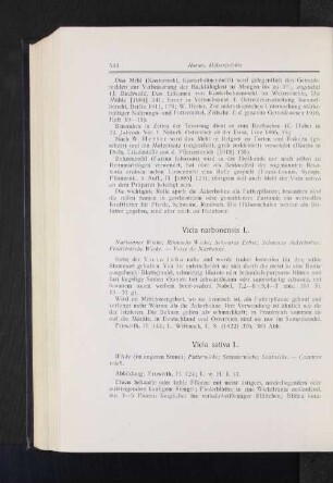 Vicia narbonensis L. : Narbonner Wicke; Römische Wicke; Schwarze Erbse; Schwarze Ackerbohne; Französische Wicke.