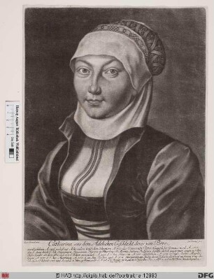 Bildnis Catharina Luther, geb. von Bora