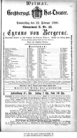 Cyrano von Bergerac