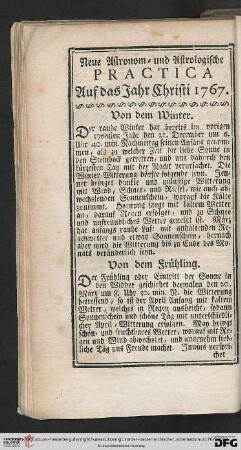 Neue Astronom- und Astrologische Practica