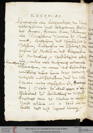Teil II: Bartholomäus Hoffmann, Leichenpredigt für Kurfürstin Anna von Sachsen