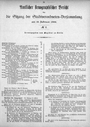 No. 6, 16. Februar 1899