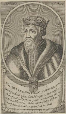 Bildnis von Robert, König von Frankreich