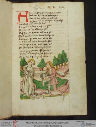 Der elende Knabe: Der Minne Gericht