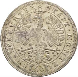 Münze, Guldentaler (60 Kreuzer), 1690