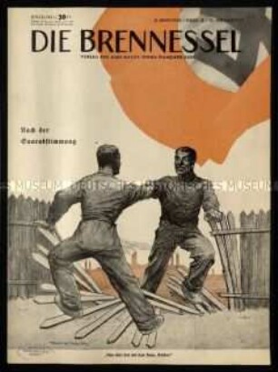 NS-Wochenzeitschrift Die Brennessel, 5. Jahrgang 1935 Nr. 2