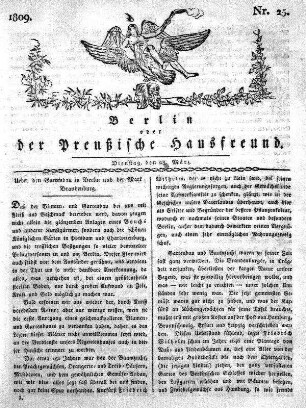 Nr. 25., 28. März 1809