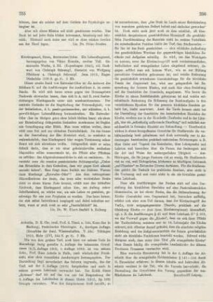 255 [Rezension] Kierkegaard, Sören, Entweder/Oder. Ein Lebensfragment, 2. Bd.