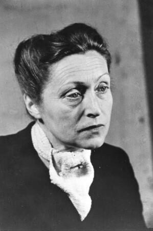 1. Deutscher Schriftstellerkongress : 1. Deutscher Schriftstellerkongress, Berlin 4.-8.10.1947. Portrait einer Teilnehmerin