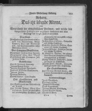 Das izt lebende Altona.
