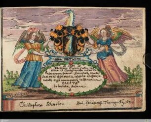 Stammbuch Christoph Schmoller - Cod.hist.oct.270