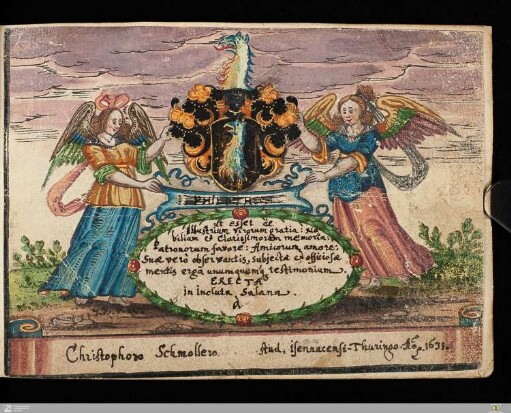 Stammbuch Christoph Schmoller - Cod.hist.oct.270