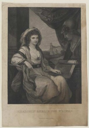 Bildnis der Herzogin Anna Amalia von Sachsen-Weimar