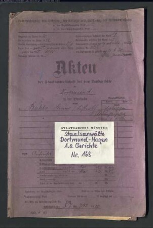 Aufruhr, Zugehörigkeit zur "Roten Armee", unerlaubter Waffenbesitz, Bahlo, Bruno Richard