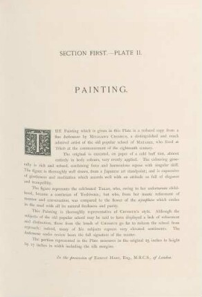 Plate II. Painting