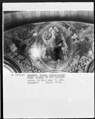 Christus Pantokrator mit Evangelistensymbolen