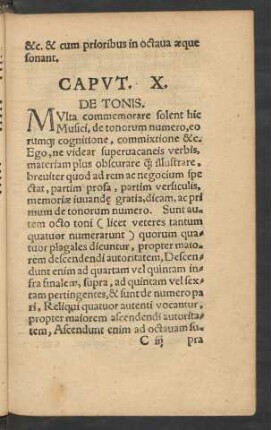 Caput. X. De Tonis.