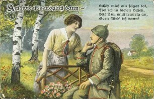 Ach, wie ist's möglich dann - Schöß mich ein Jäger tot [...]