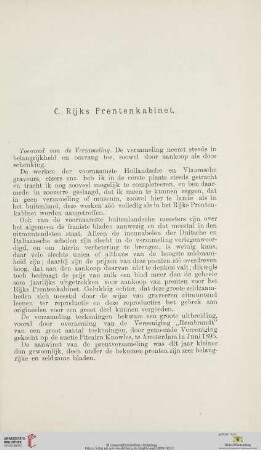 C. Rijks Prentenkabinet