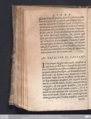 Al Prencipe Di Salerno.