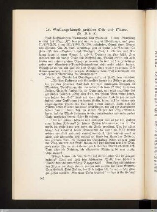 28. Stellungskämpfe zwischen Oise und Marne