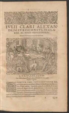 §. Testamentum.