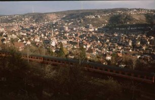 Gäubahn Stuttgart Süd D386 Mailand-S FC-Wagen