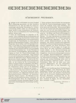 9: Südfriedhof - Wiesbaden