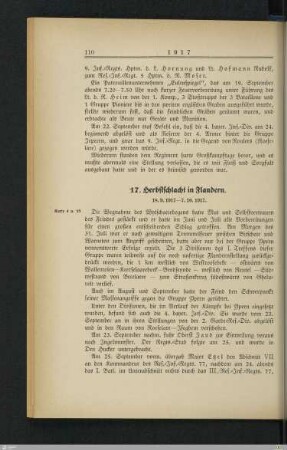 17. Herbstschlacht in Flandern
