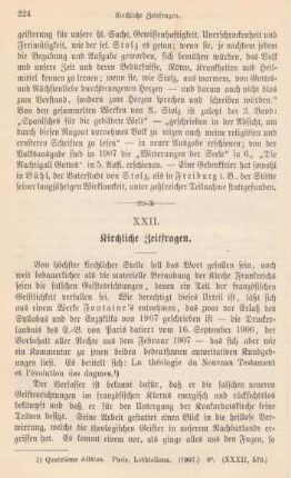 224-233 Kirchliche Zeitfragen