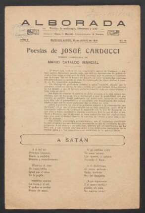 Poesías de Josué Carducci