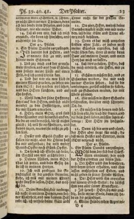 23-29, Der 41.-50. Psalm
