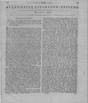 Scoresby, W.: An Account of the arctic regions, with a history and description of the northern whale-fishery. Edinburg: [Constable] 1820