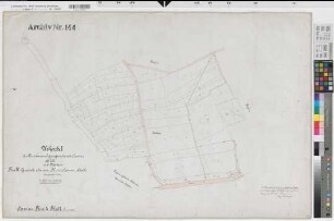 Hamm (Hamm), Zusammenlegung Hamm-Nordenfeldmark, Urkarte I Flur 4 Bl.1
