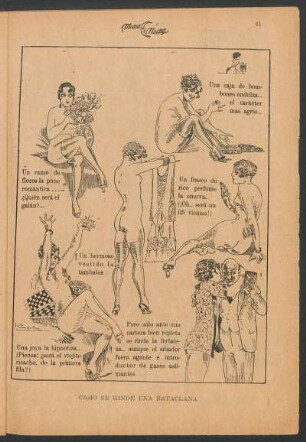 Cómo se rinde una bataclana [Cómic]