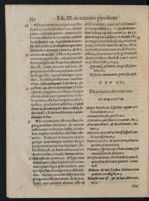 Cap XXI. De criminis abiuratione
