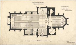 Dolmetsch, Heinrich; Göppingen; Oberhofen - Kiche - Grundriss EG