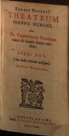 Theatrum ingenii humani