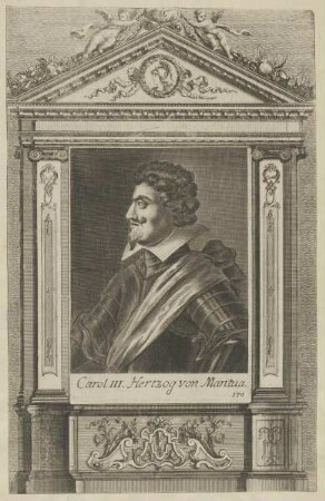 Bildnis des Carol III., Herzog von Mantua