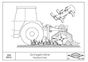 Schlegelmäher Heckantrieb