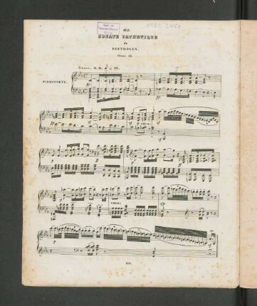 Sonate Pathetique de Beethoven.