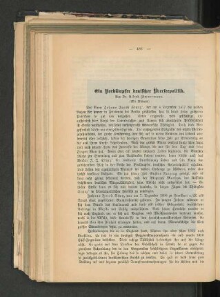 Ein Vorkämpfer deutscher überseepolitik.