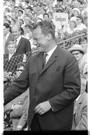 Kleinbildnegativ: Willy Brandt und Ernst Lemmer, 1965