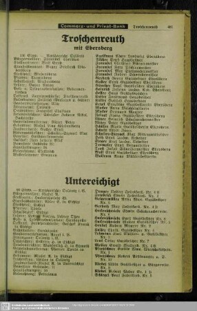 Troschenreuth mit Ebersberg