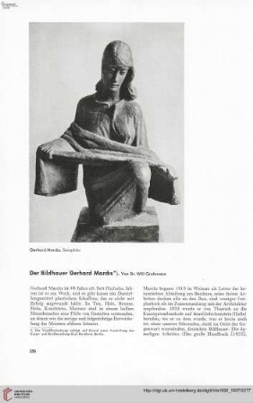 52: Der Bildhauer Gerhard Marcks