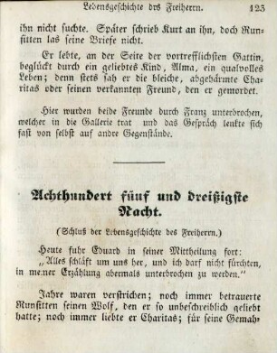 Achthundert fünf und dreißigste Nacht